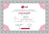 Certifikát Therma V LG